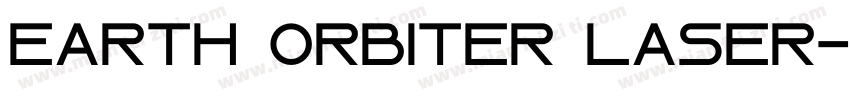 Earth Orbiter Laser字体转换